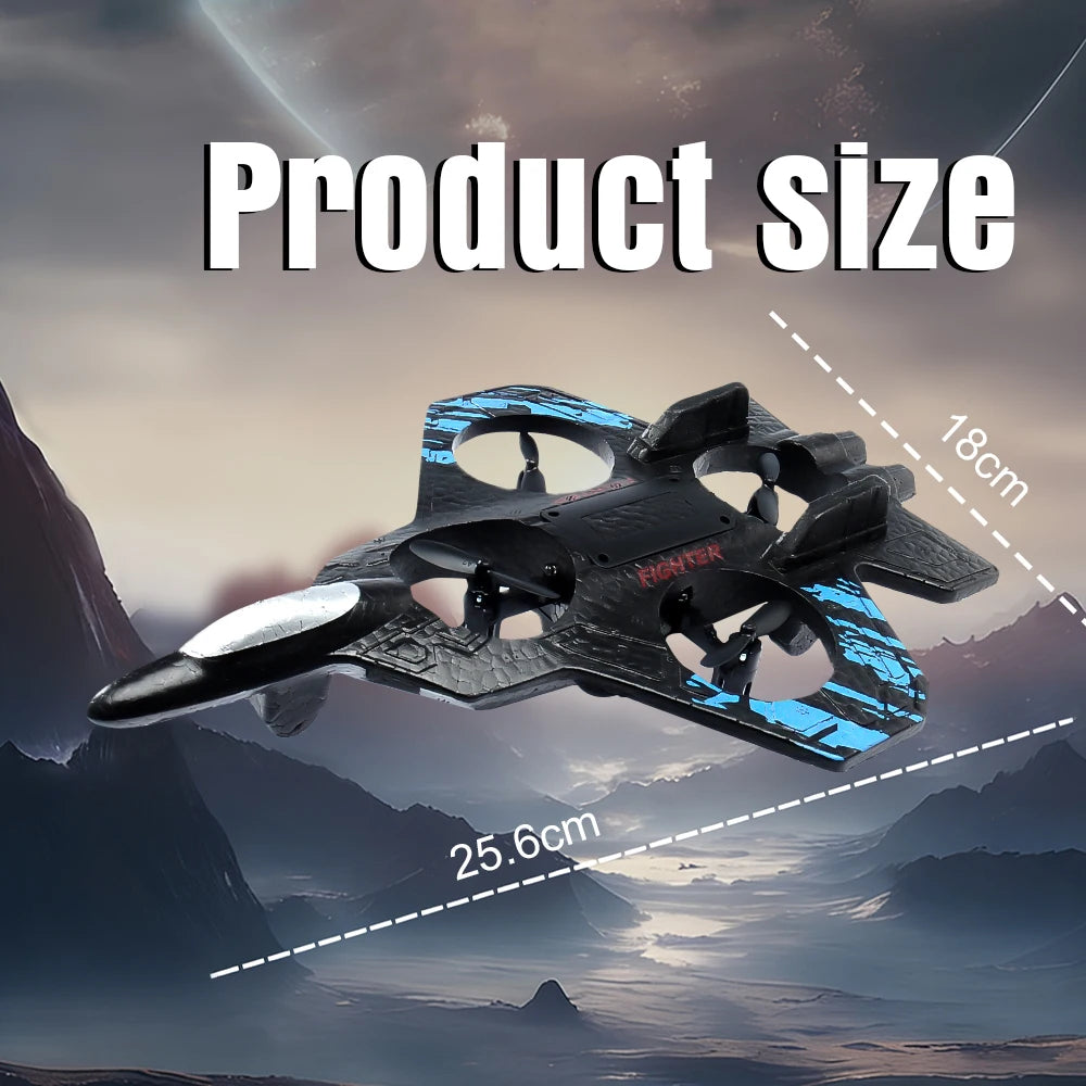 PF AeroStunt Pro – Zdalnie Sterowany Samolot Akrobacyjny LED z Funkcją Obrrotu 360°
